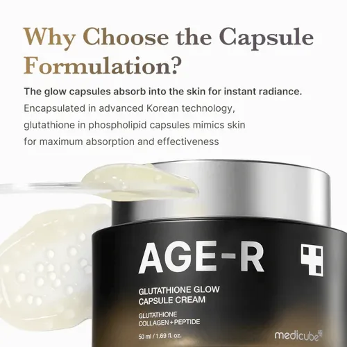 Medicube AGE-R Glutathione Glow Capsule Cream 50ml