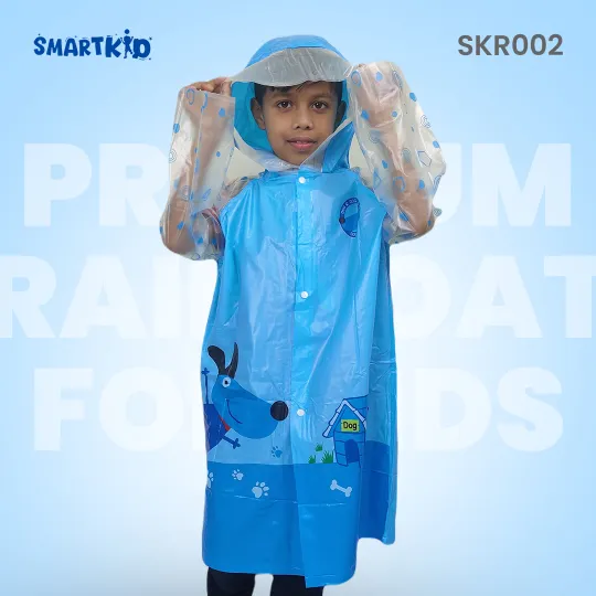 Blue Raincoat for Kids