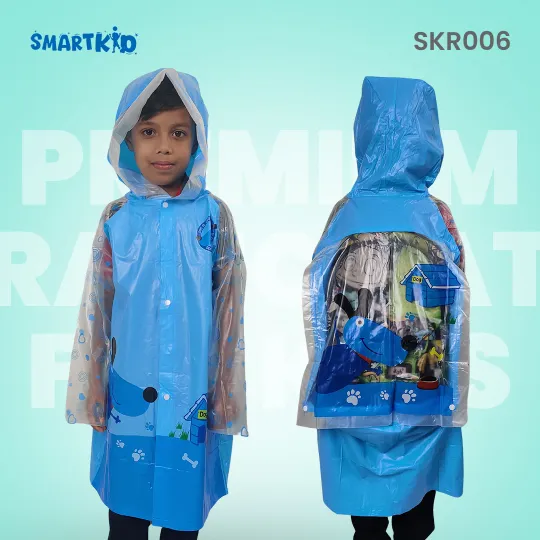 Blue Kids Raincoat