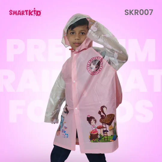 Pink Raincoat for Kids