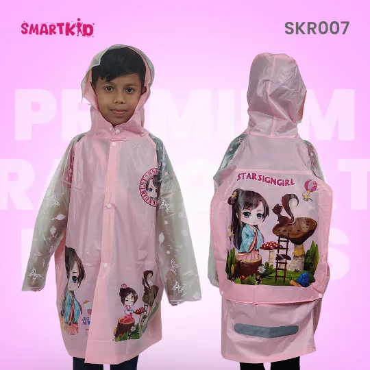 Pink Raincoat for Kids