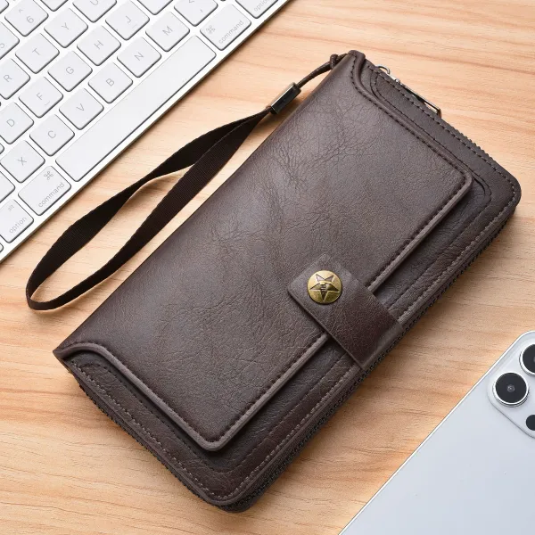 Men's Wallet Long Fashion Zipper