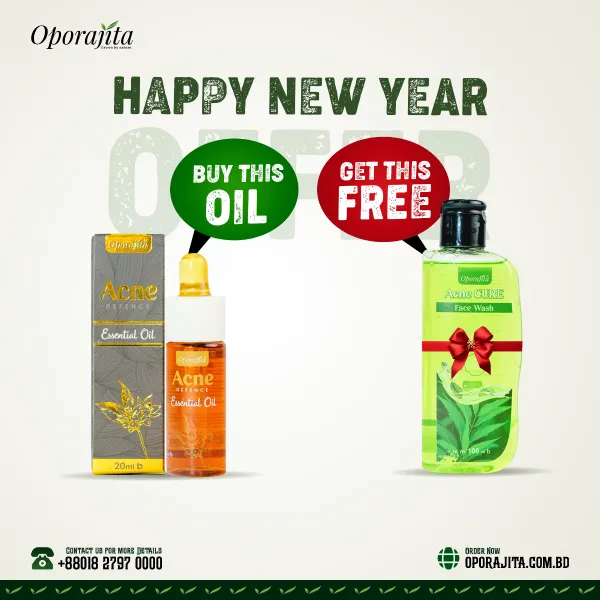 Oporajita Acne Defence Essential Oil Get Acne Cure Face Wash