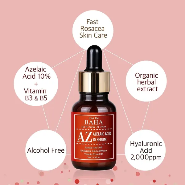 Cos De BAHA Azelaic Acid 10% Serum 30ml