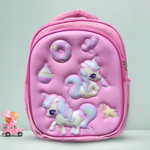 Unicorn Imported 3D Junior School Bag